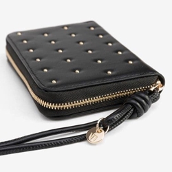 Cartera negra tachas doradas - Imagen 2