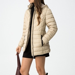 Cazadora acolchada beige, Pennye - Imagen 1