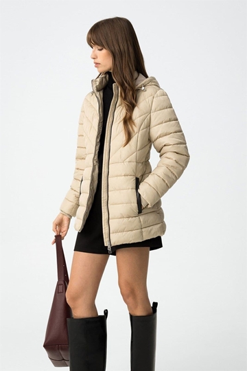 Cazadora acolchada beige, Pennye - Imagen 1