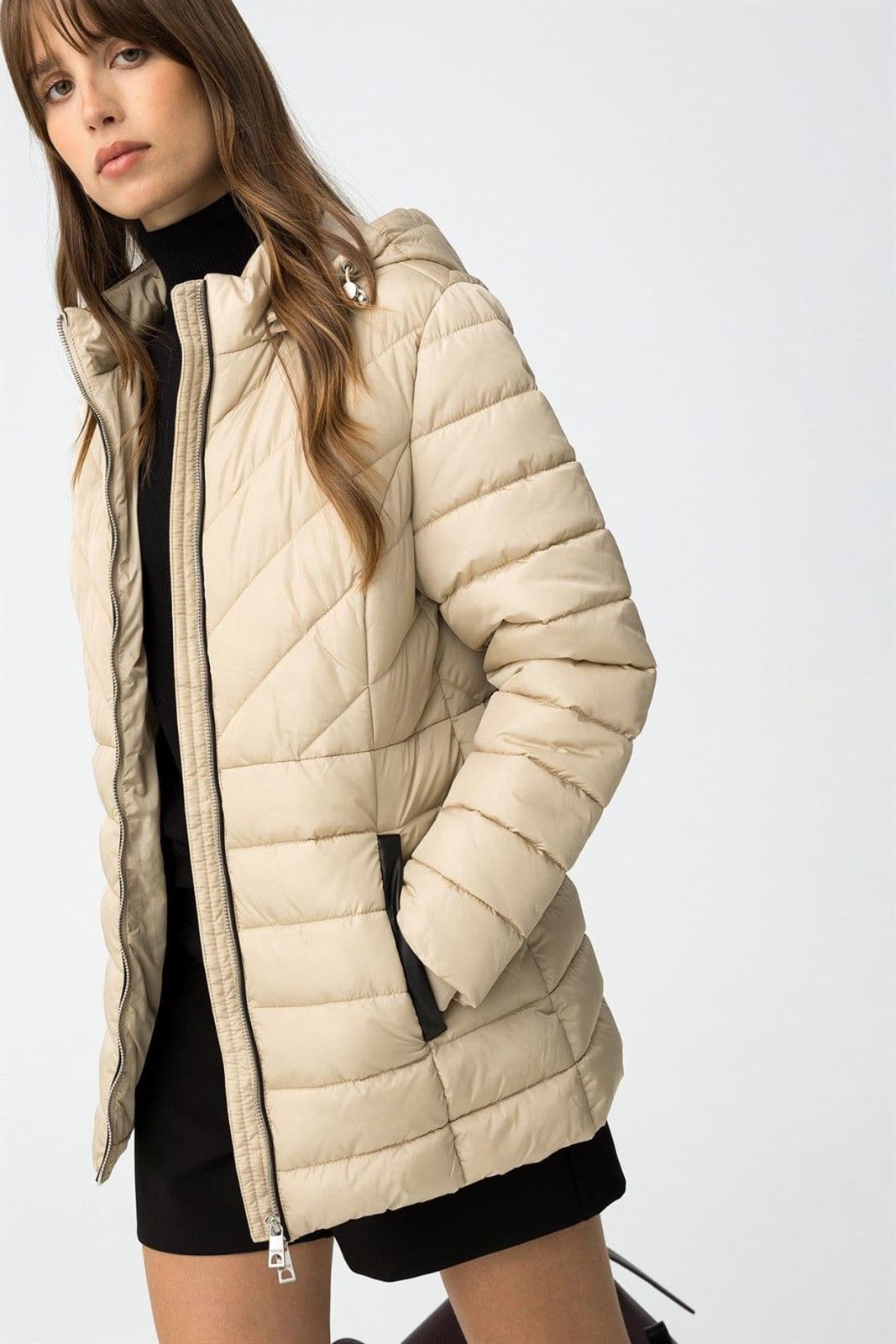 Cazadora acolchada beige, Pennye - Imagen 6