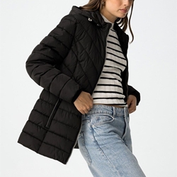 Cazadora acolchada negra, Pennye - Imagen 1