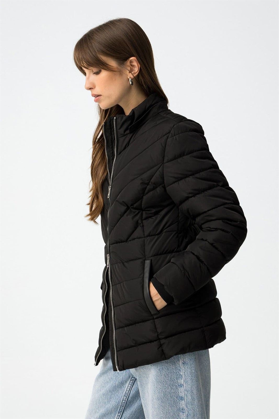 Cazadora acolchada negra, Pennye - Imagen 7