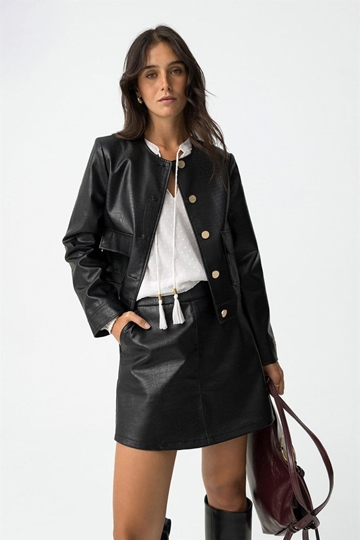 Cazadora polipiel, Croc - Imagen 1