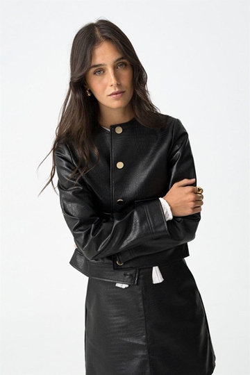 Cazadora polipiel, Croc - Imagen 2