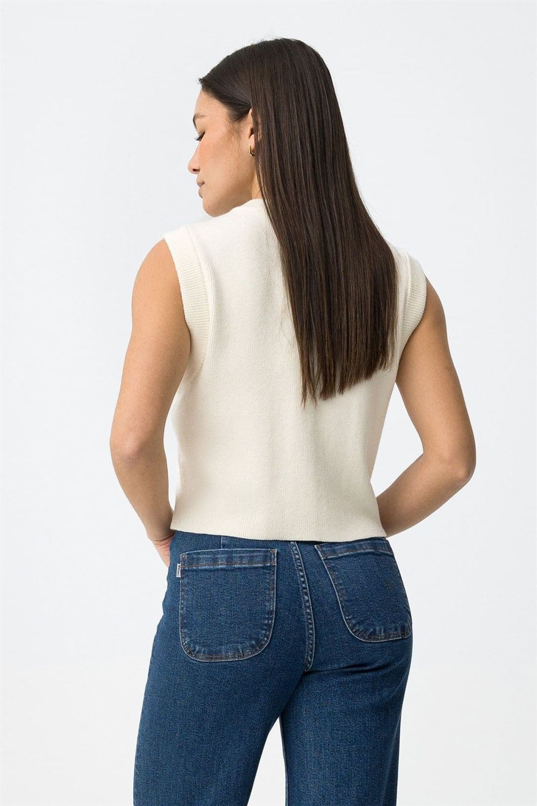 Chaleco blanca botones, Carter - Imagen 3