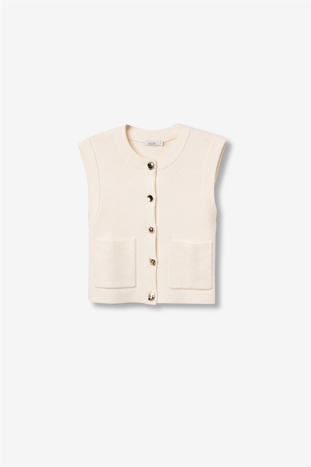 Chaleco blanca botones, Carter - Imagen 5