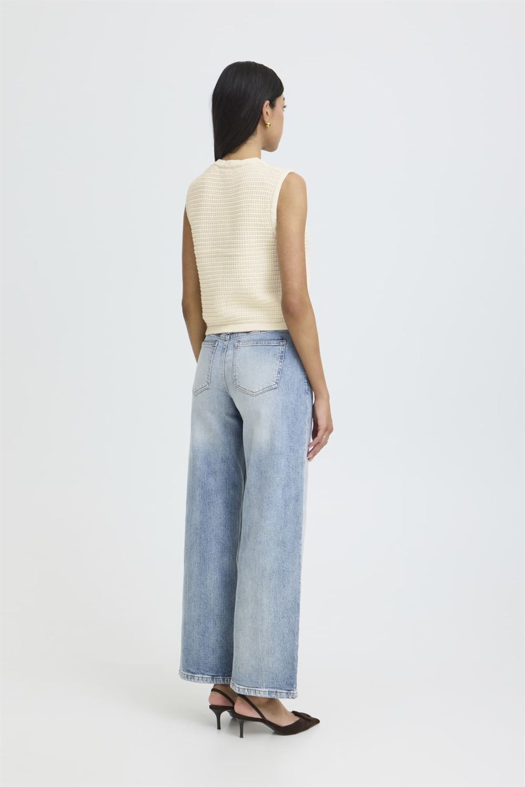 Chaleco de punto botones, Mikala - Imagen 4