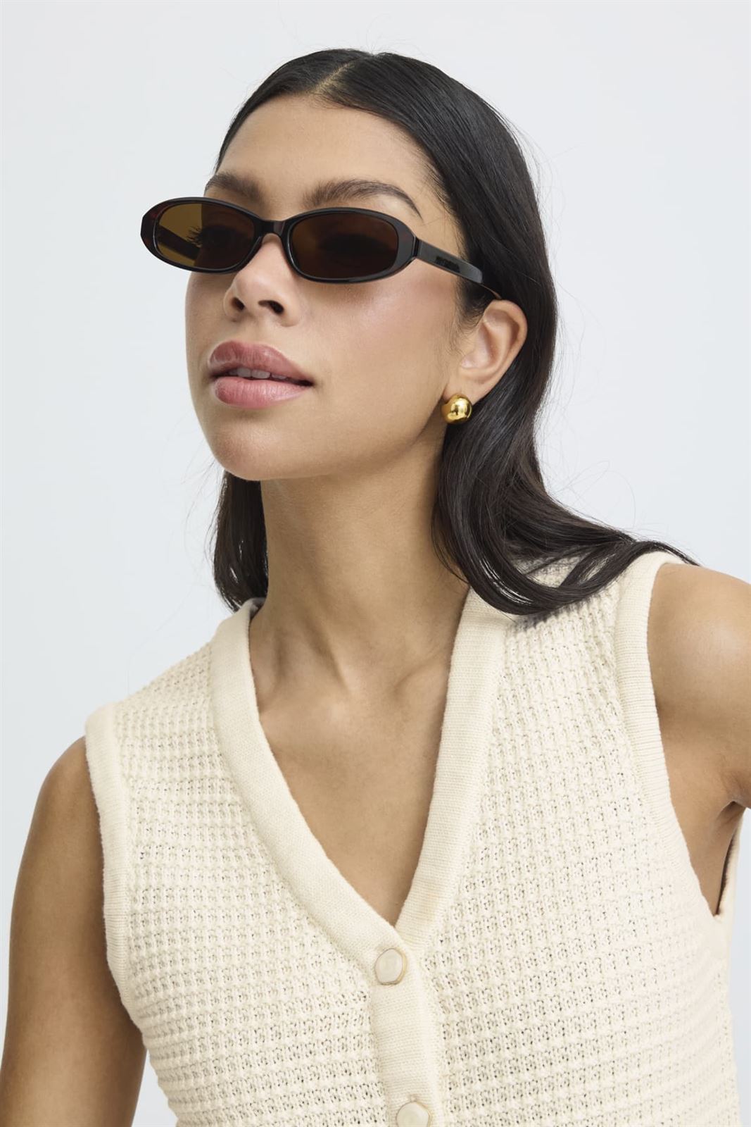 Chaleco de punto botones, Mikala - Imagen 5