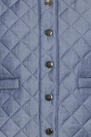 Chaleco fino guateado denim, Deluks - Imagen 2