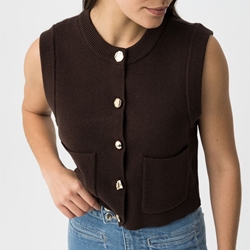 Chaleco marrón botones, Carter - Imagen 2