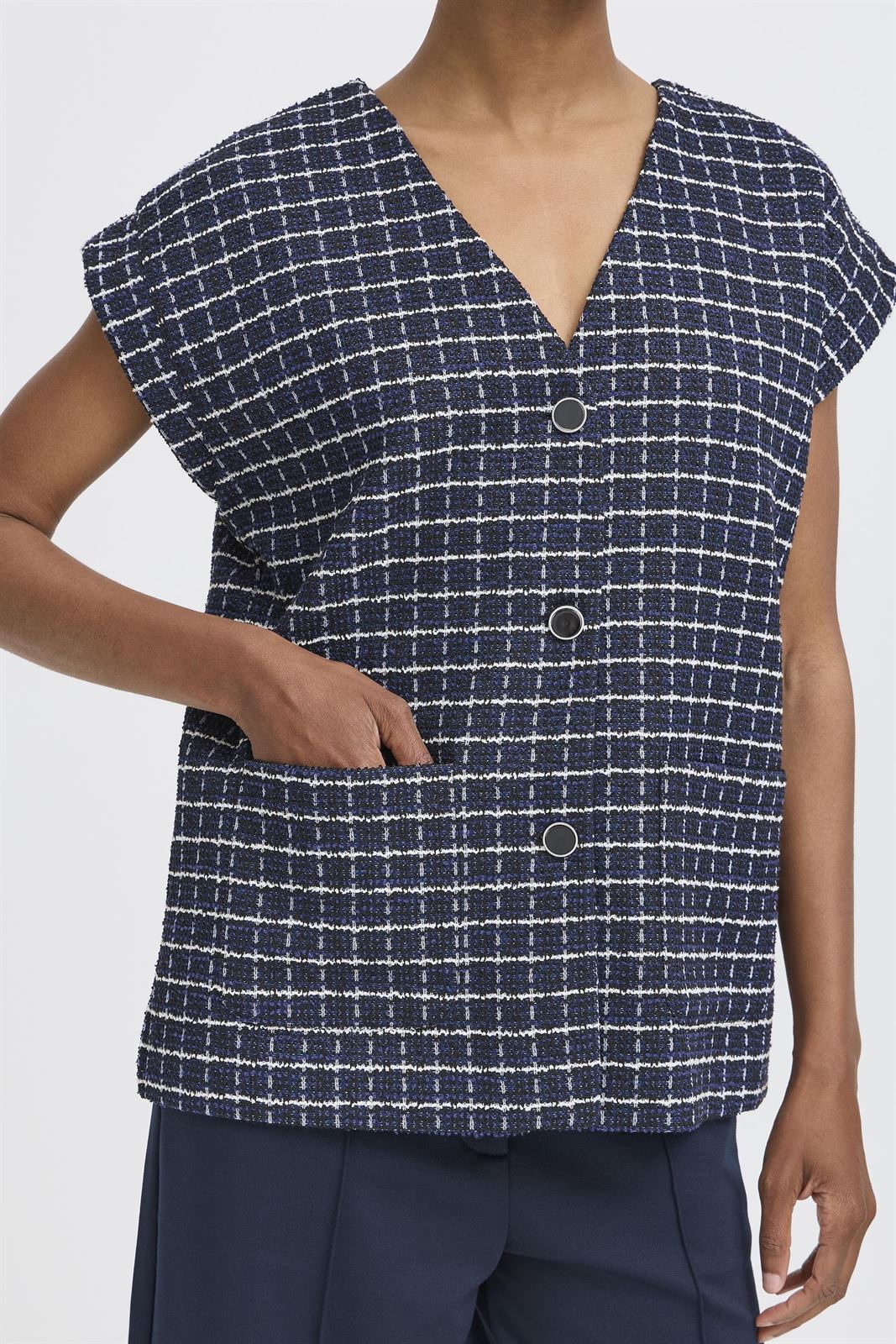 Chaleco tweed, Cloule - Imagen 3