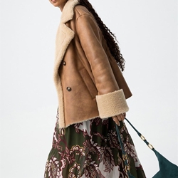 Chaqueta camel relajada, Casey - Imagen 2