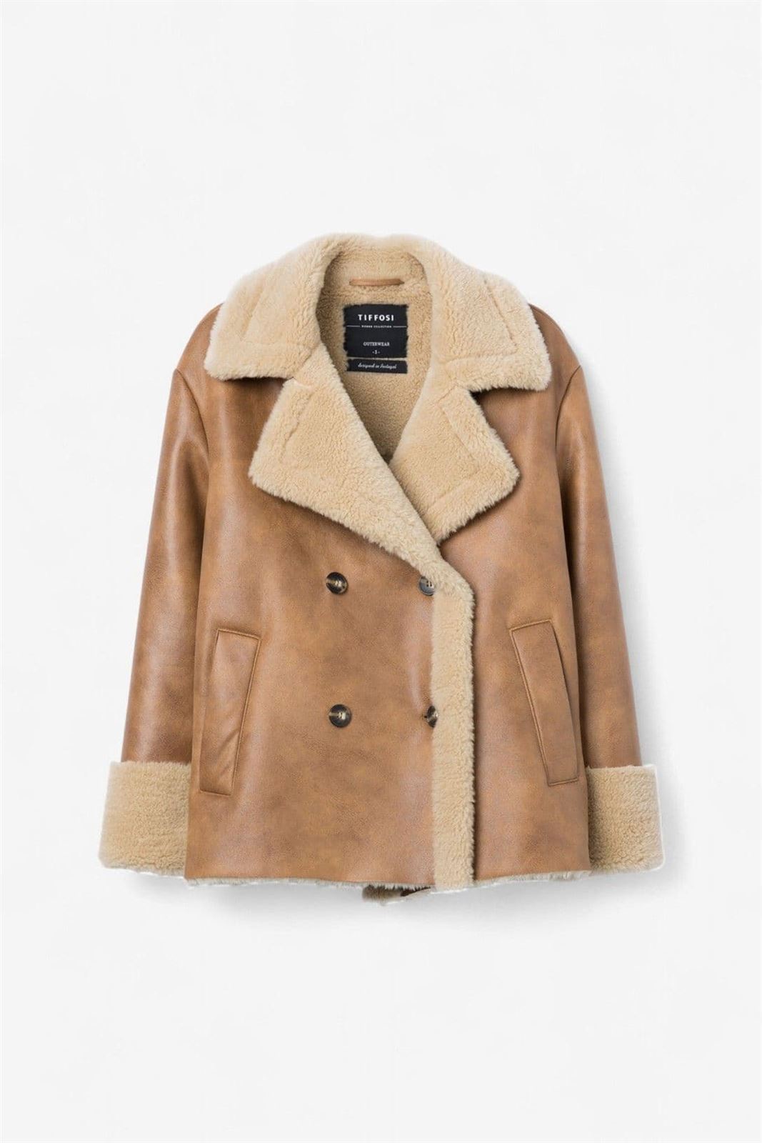 Chaqueta camel relajada, Casey - Imagen 8