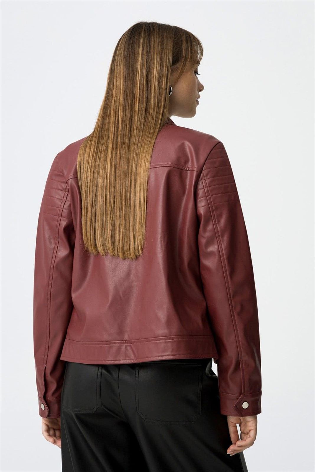 Chaqueta Efecto Piel, Clipper - Imagen 3
