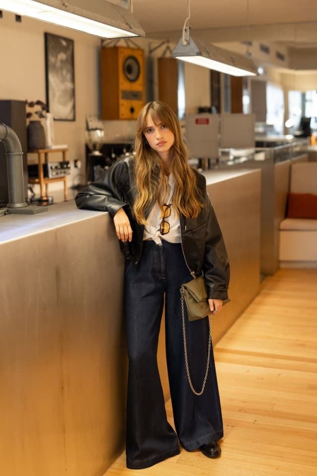 Chaqueta Oversized Efecto Piel, Piu - Imagen 9