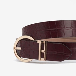 Cinturón burdeos, Letrux - Imagen 1