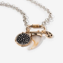 Collar medalla y diente. - Imagen 2