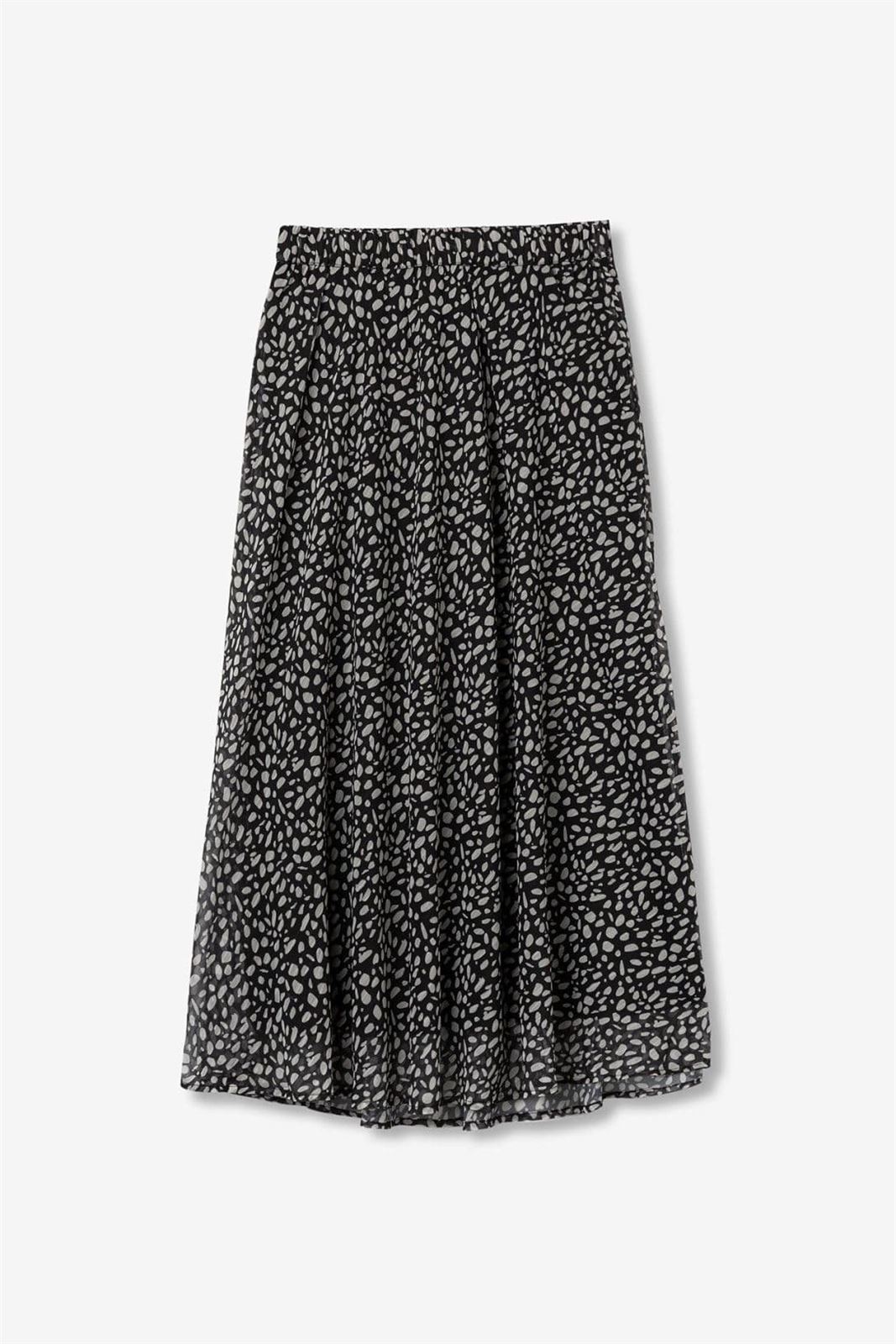 Falda midi estampada, Dalmata - Imagen 5