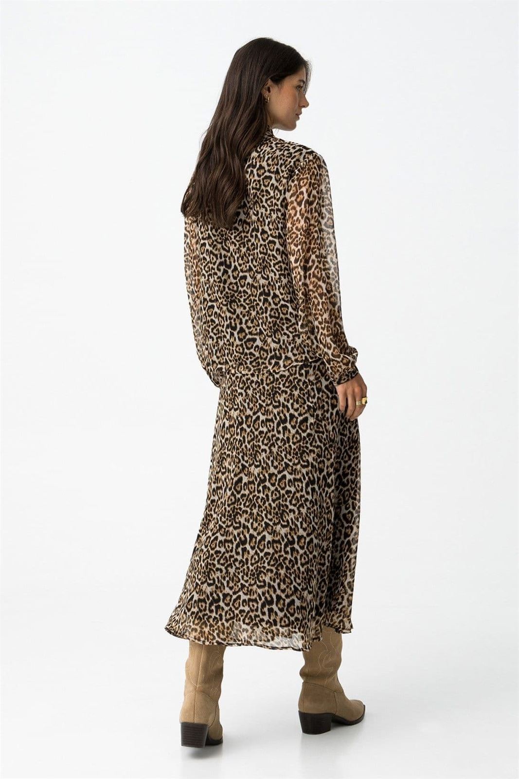 Falda midi leopardo, Dalmata - Imagen 5