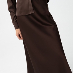 Falda Midi Satinada, Kansas - Imagen 2