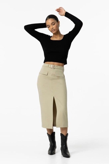 Falda midi, Tulum - Imagen 1