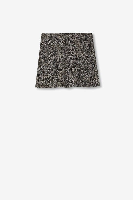 Falda short animal print, Lichia - Imagen 8