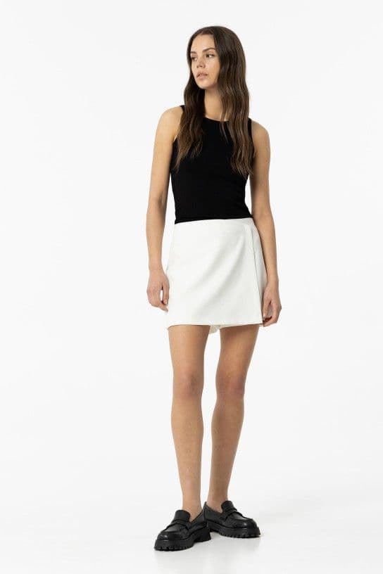 Falda Shorts blanca, Mila - Imagen 3