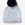 Gorro de pelo con pompón azul - Imagen 1