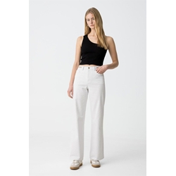 Jeans anchos blancos, Bonnye 46 - Imagen 2
