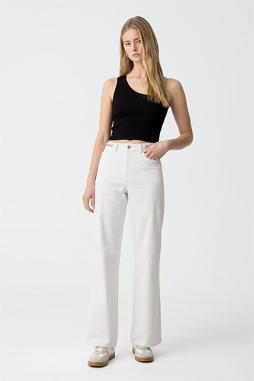 Jeans anchos blancos, Bonnye 46 - Imagen 2