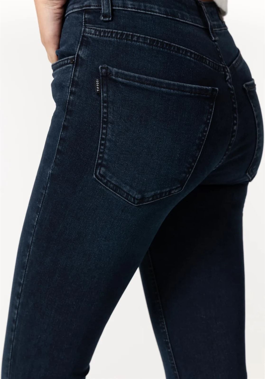 Jeans Megan_51 Cropped Flare Tiro Alto - Imagen 3