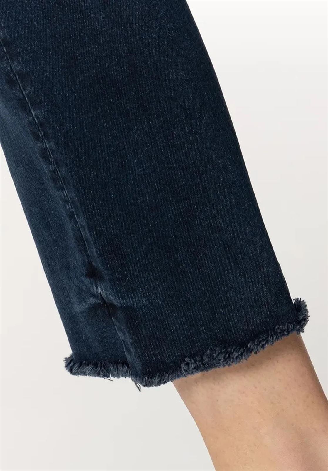 Jeans Megan_51 Cropped Flare Tiro Alto - Imagen 4