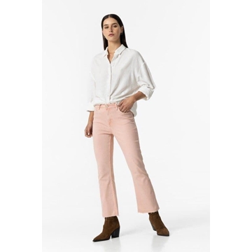 Jeans Megan_63 Cropped Flare rosa - Imagen 1