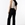 Jeans Olivia negro Comfort Straight Cintura Alta - Imagen 2