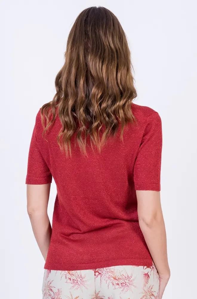 Jersey Ballena color rojo - Imagen 3