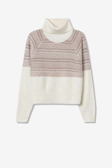 Jersey cuello subido color combinado, Cranto - Imagen 1