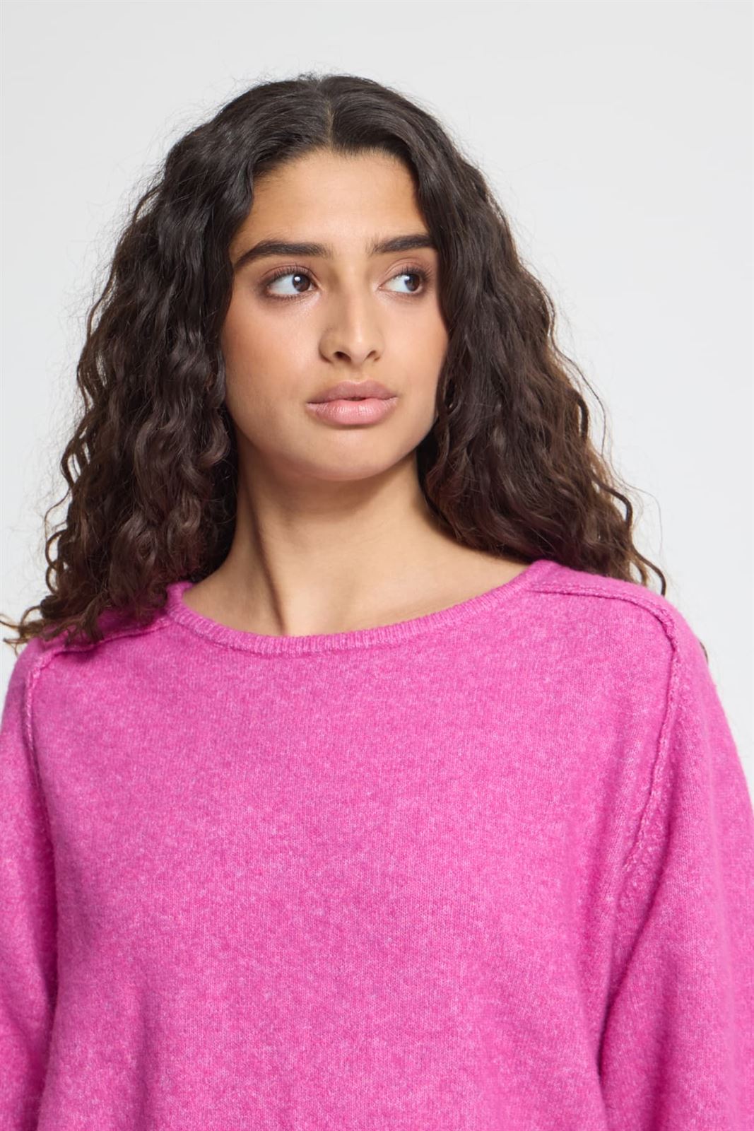 Jersey de manga globo Ichi, Dasila SS2 - fucsia - Imagen 3