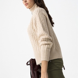 jersey de punto beige, Abraxas - Imagen 2