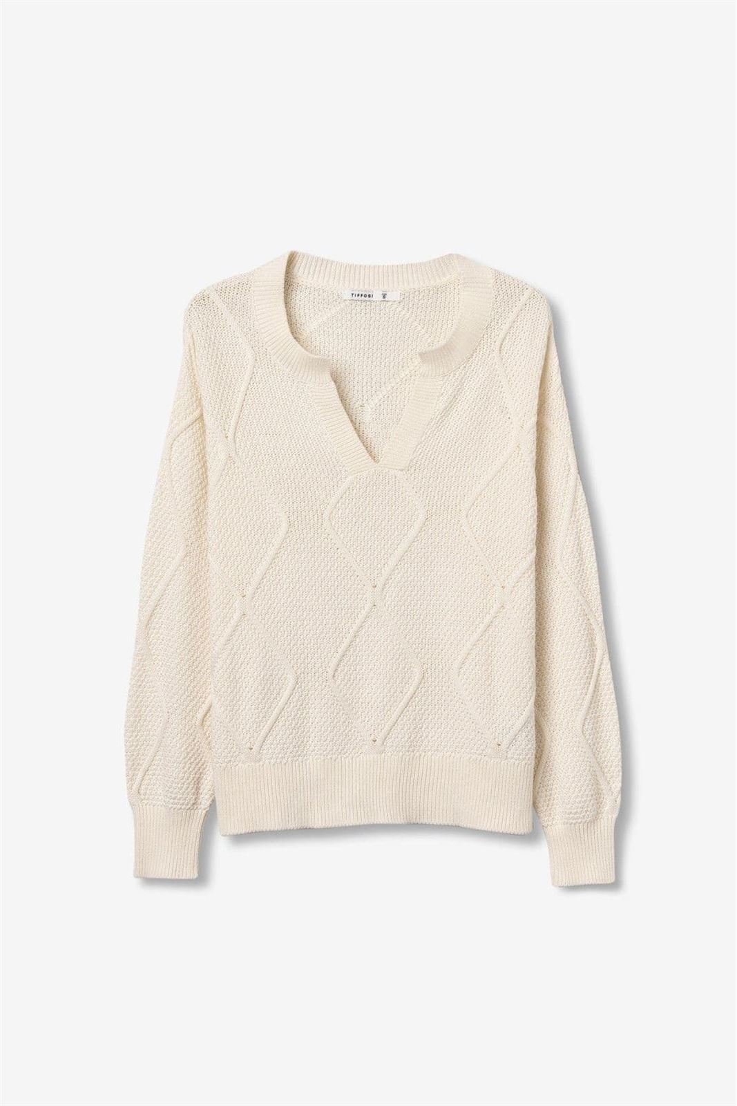 Jersey de punto beige, Texas - Imagen 6