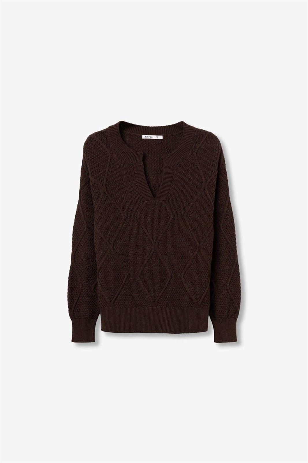 Jersey de punto marrón, Texas - Imagen 6