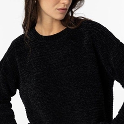 Jersey de punto negro aterciopelado, Galena - Imagen 1