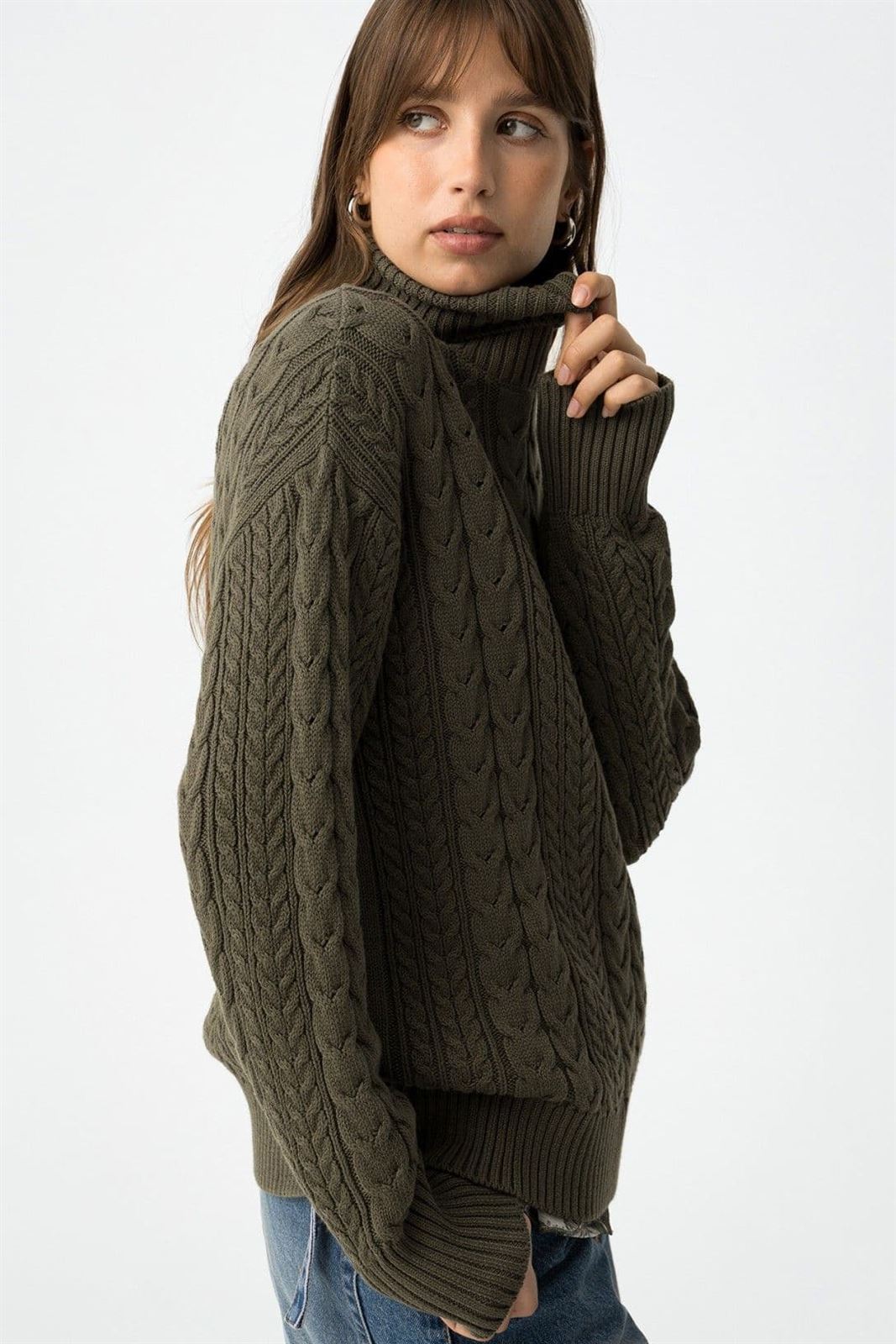 Jersey de punto verde, Rue - Imagen 5