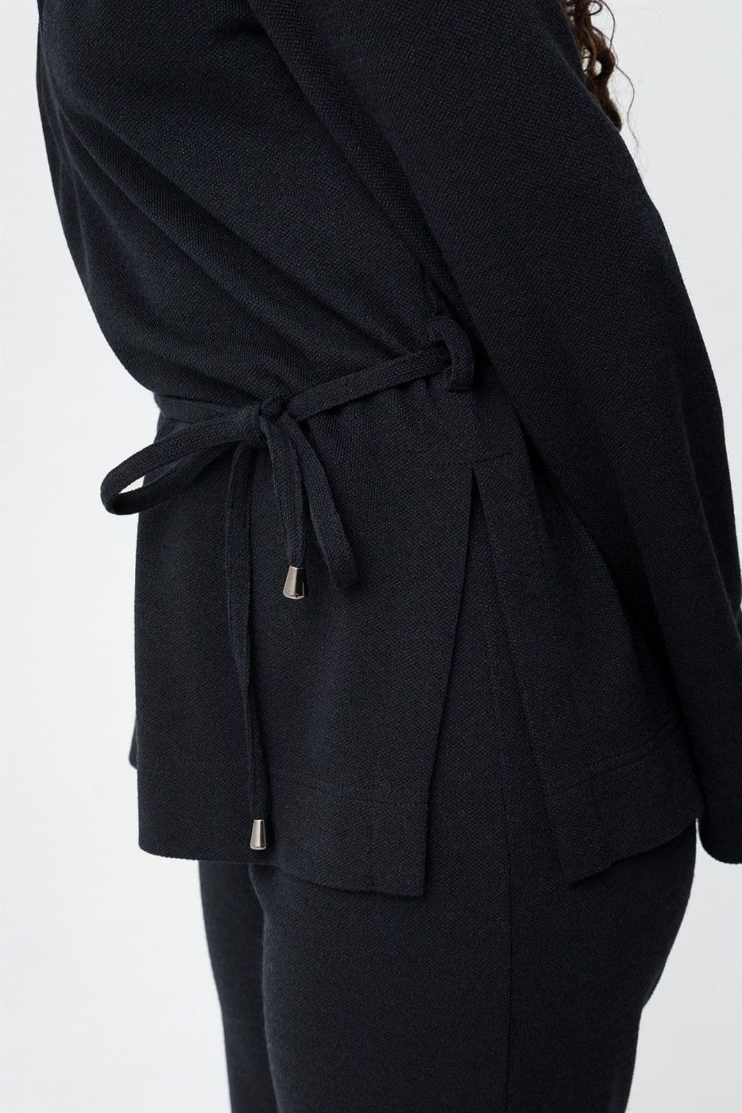 Jersey escote en v azul, Aria - Imagen 5