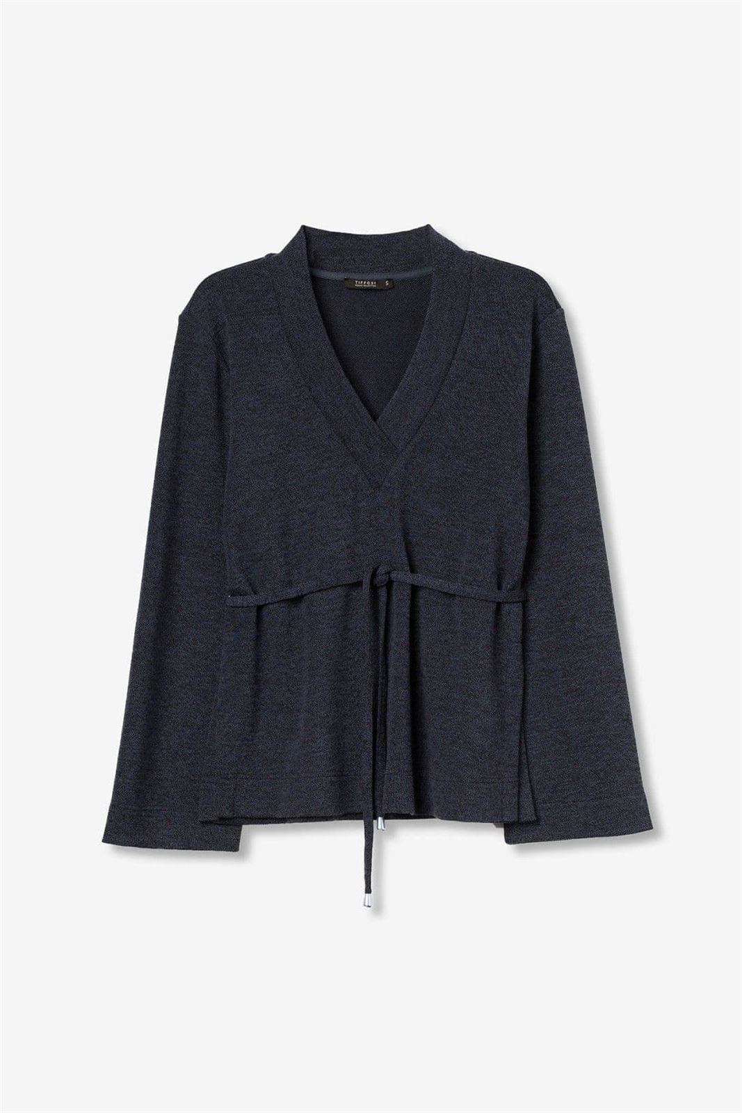 Jersey escote en v azul, Aria - Imagen 6