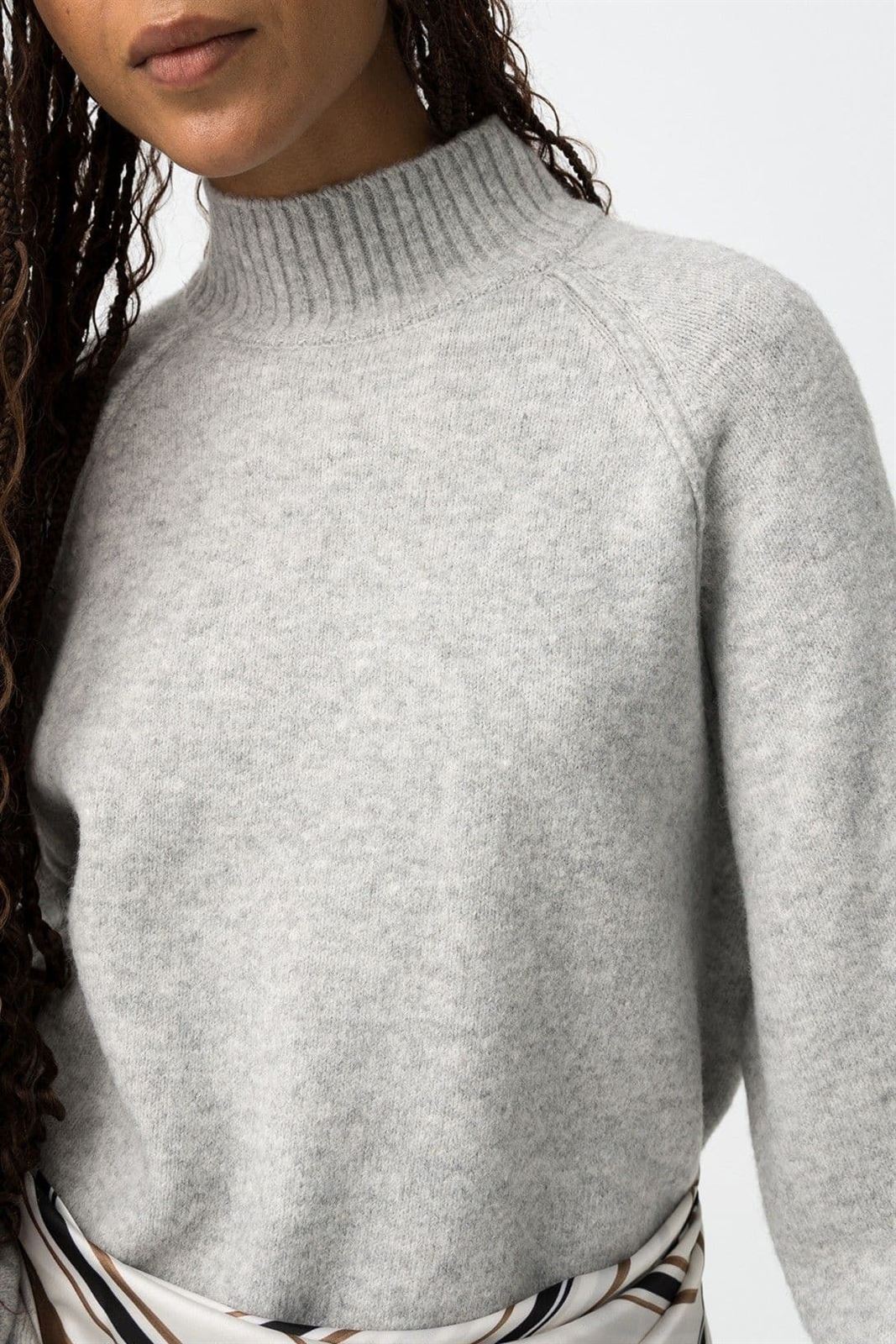 Jersey oversize tricot gris, Prophecy - Imagen 2