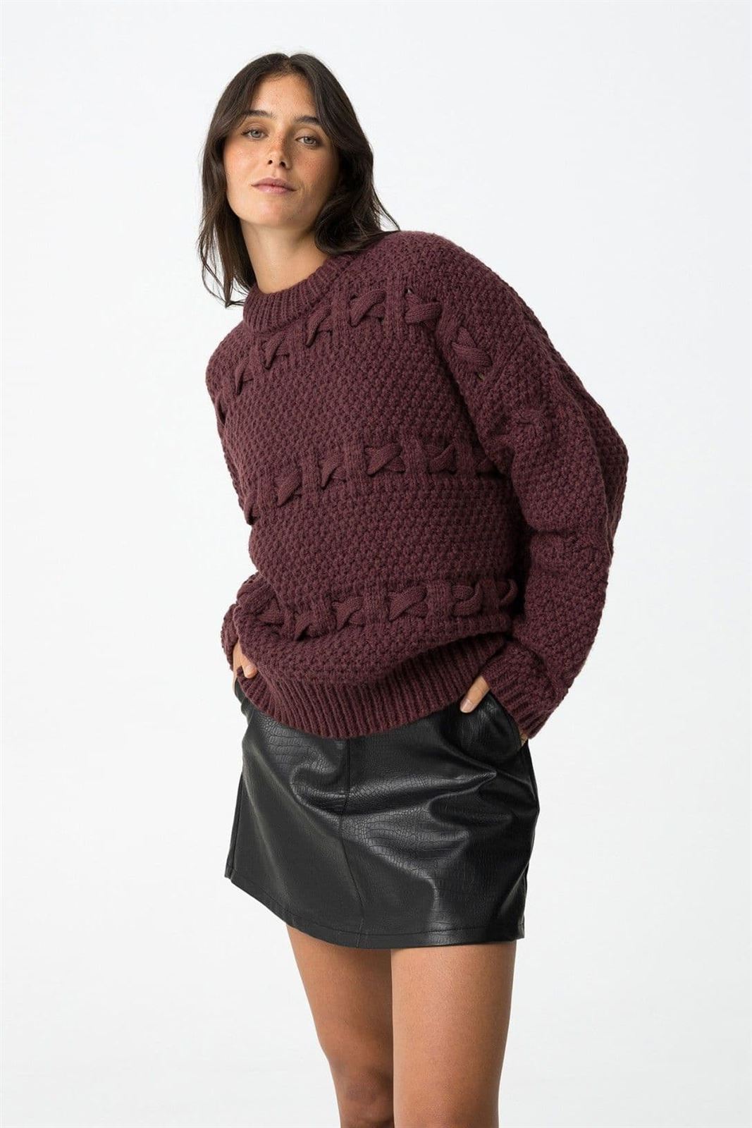 Jersey Oversized con Cordones, Geofu - Imagen 3