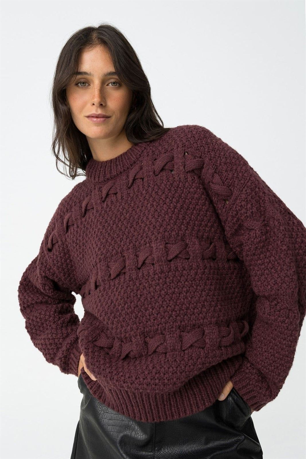 Jersey Oversized con Cordones, Geofu - Imagen 4