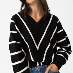 Jersey Oversized con Escote en V, Espeio - Imagen 1