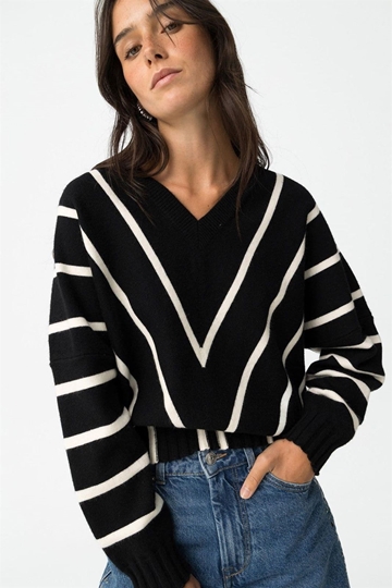 Jersey Oversized con Escote en V, Espeio - Imagen 1