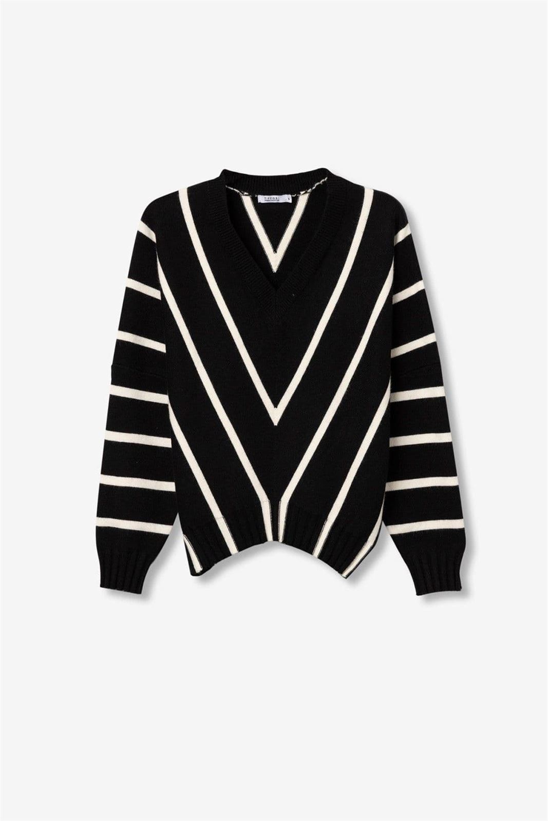 Jersey Oversized con Escote en V, Espeio - Imagen 7